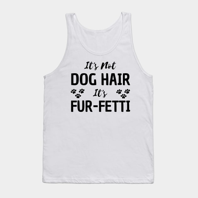 it's not a dog hair it's fur-fetti Tank Top by mdr design